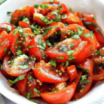 Refreshing Lebanese Tomato Salad