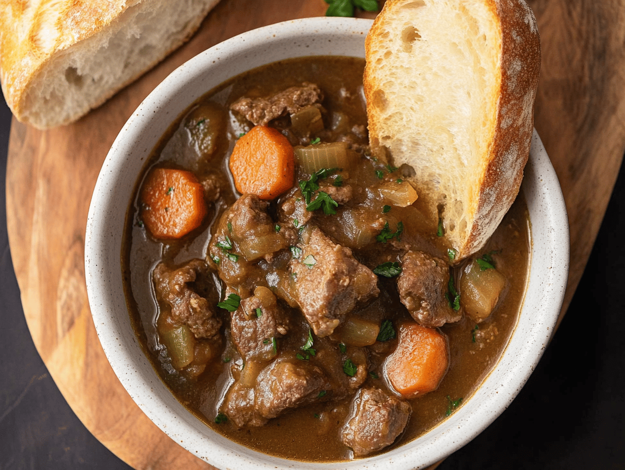 Hearty Old Fashioned Beef Stew