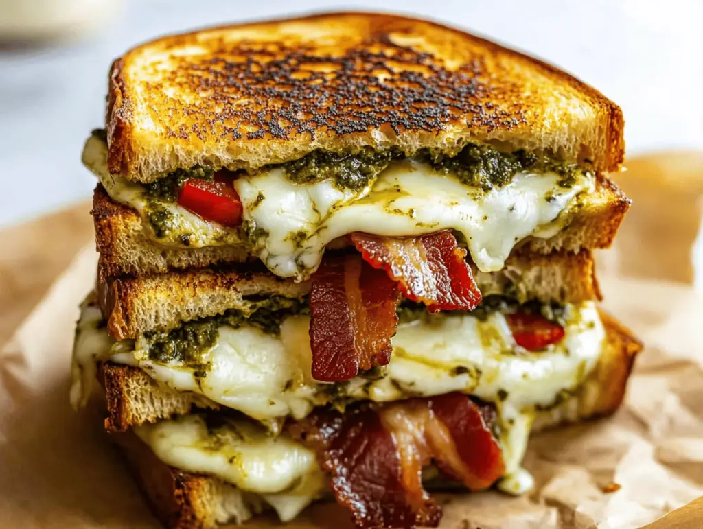 Pesto Grilled Cheese Sandwich: A Delicious Twist!