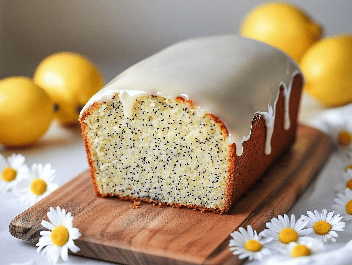 Delicious Lemon Poppy Seed Bread