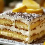 Zesty Limoncello Tiramisu Delight