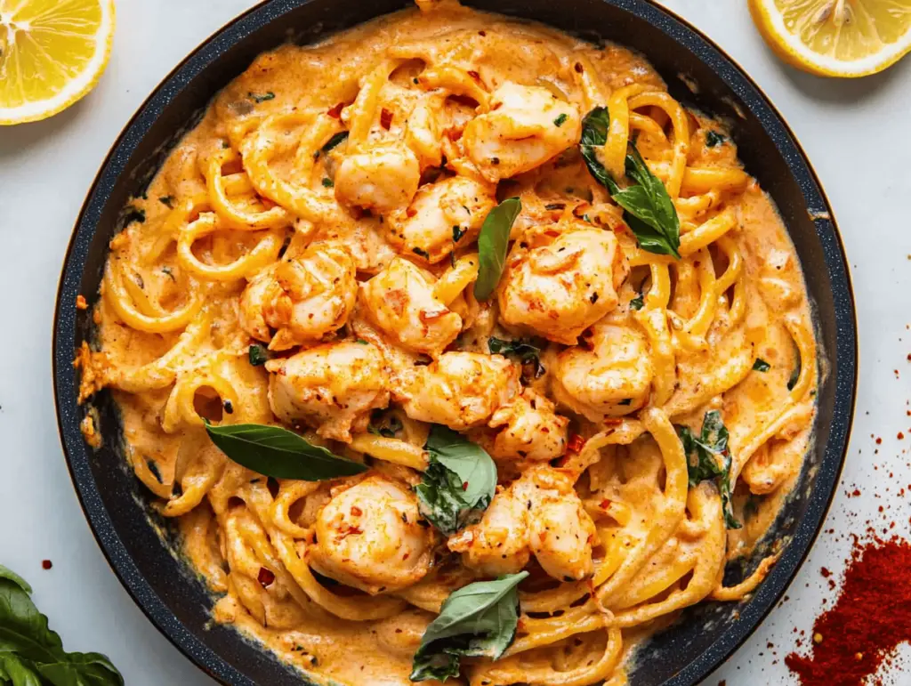 Indulge in Creamy Lobster Pasta