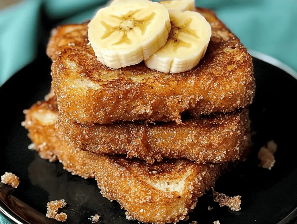 Crispy Banana French Toast Delight