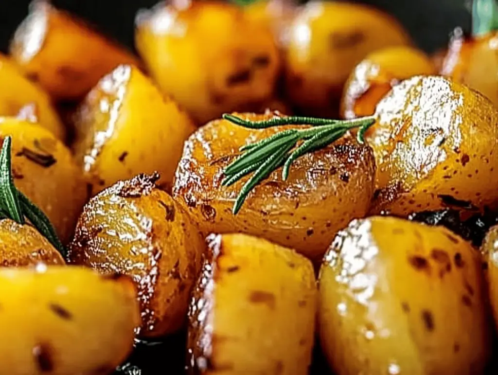 Honey Mustard Roasted Potatoes