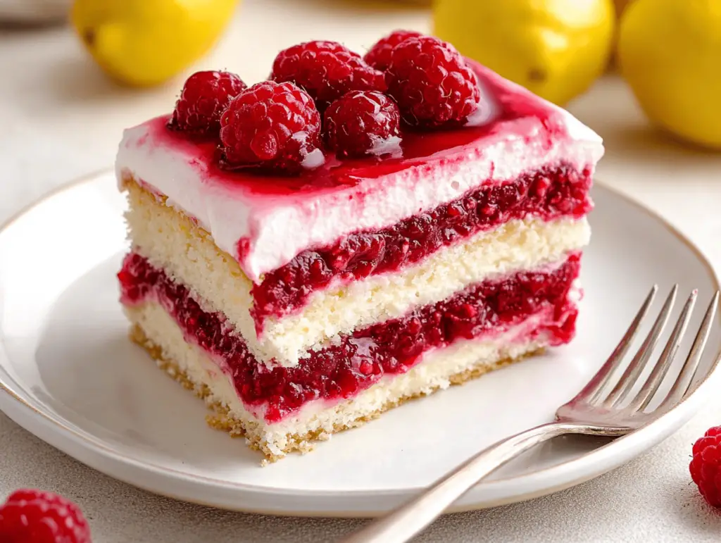 Fresh Raspberry Tiramisu