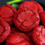 Strawberry Sugar Cookies with Sparkling Strawberry Sugar