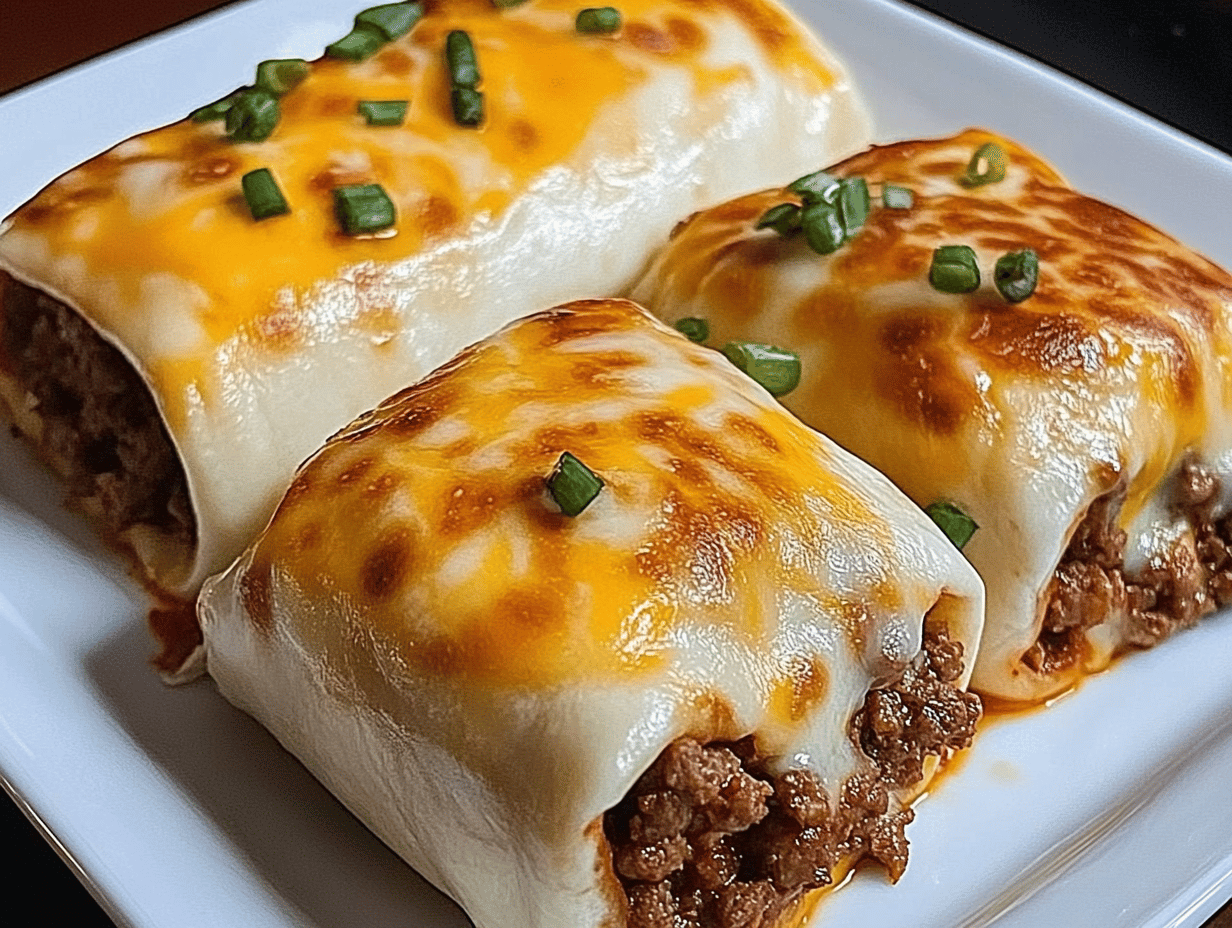 Loaded Cheesy Pocket Tacos