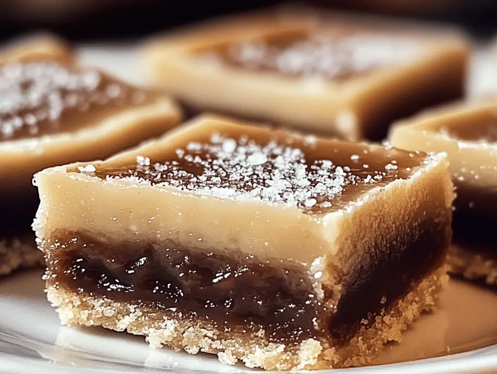 Salted Caramel Butter Bars