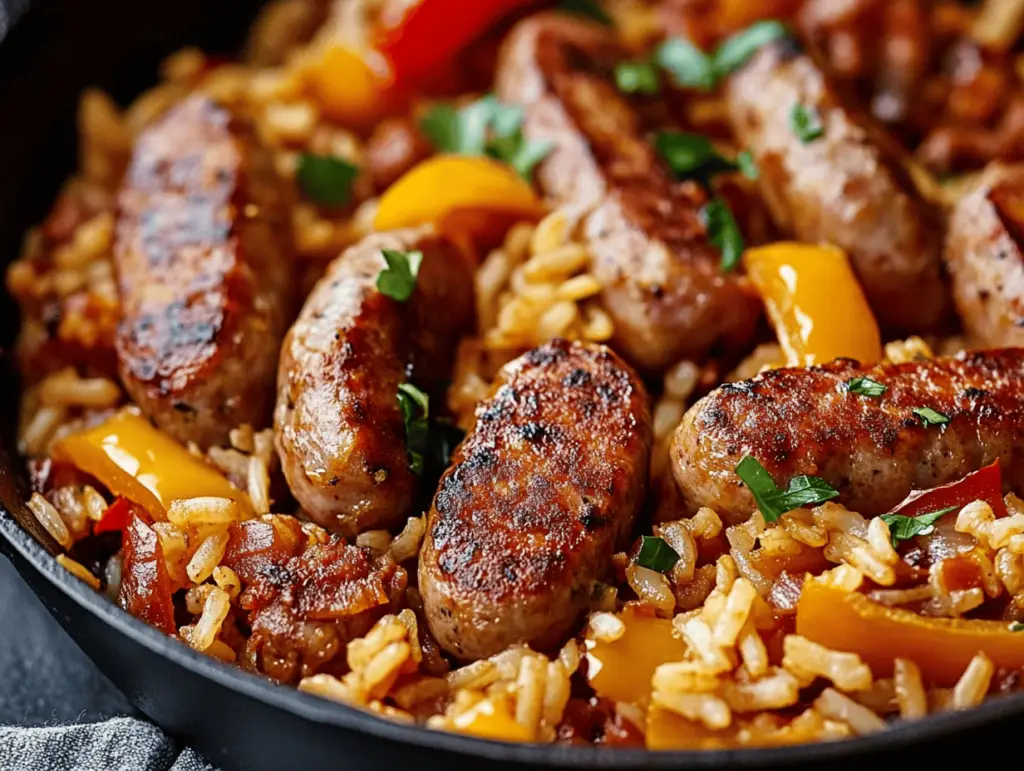 Sausage and Rice Skillet