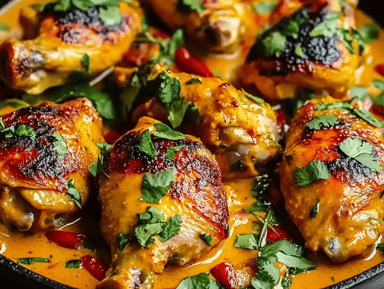 Spicy Brazilian Coconut Chicken