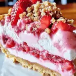 Strawberry Crunch Cheesecake