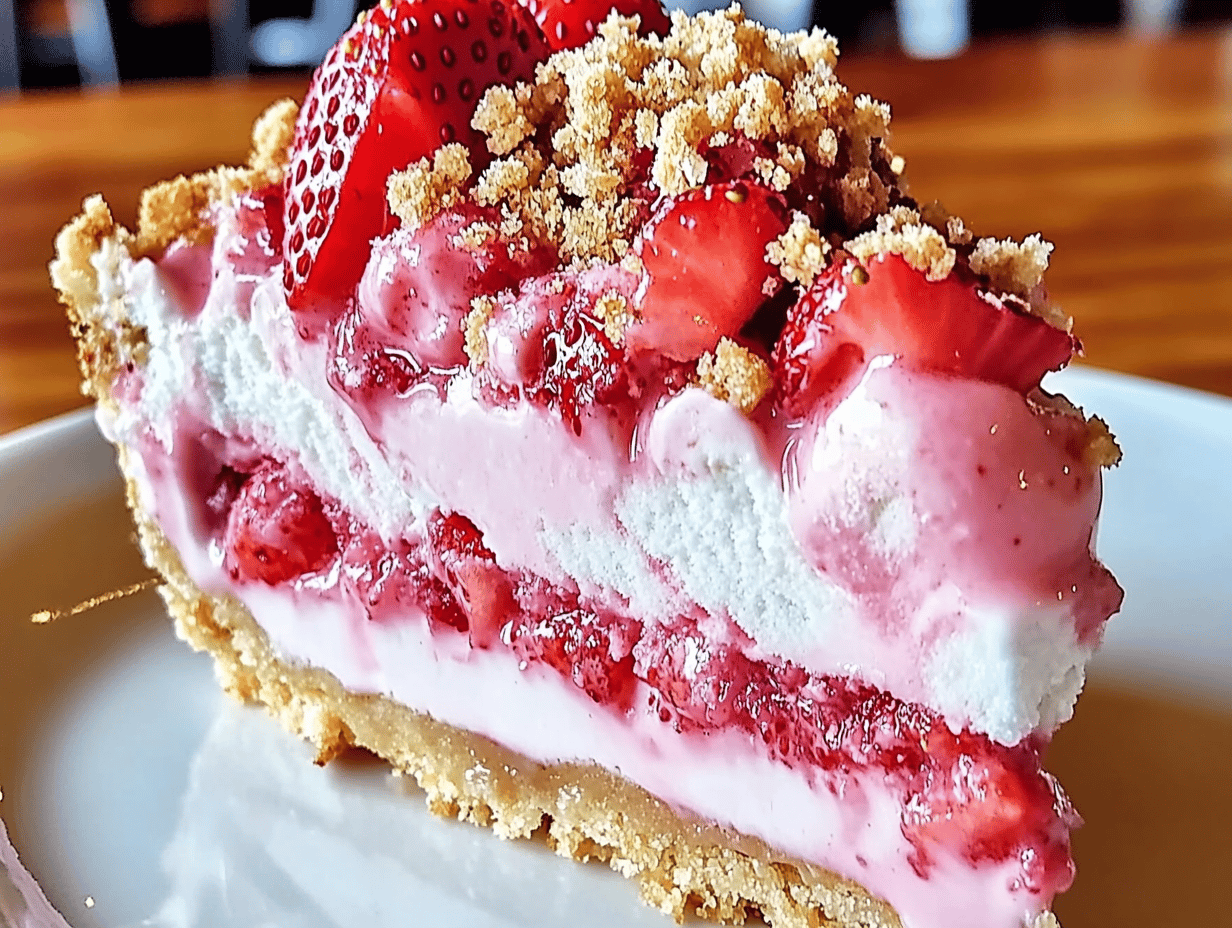 Strawberry Crunch Cheesecake