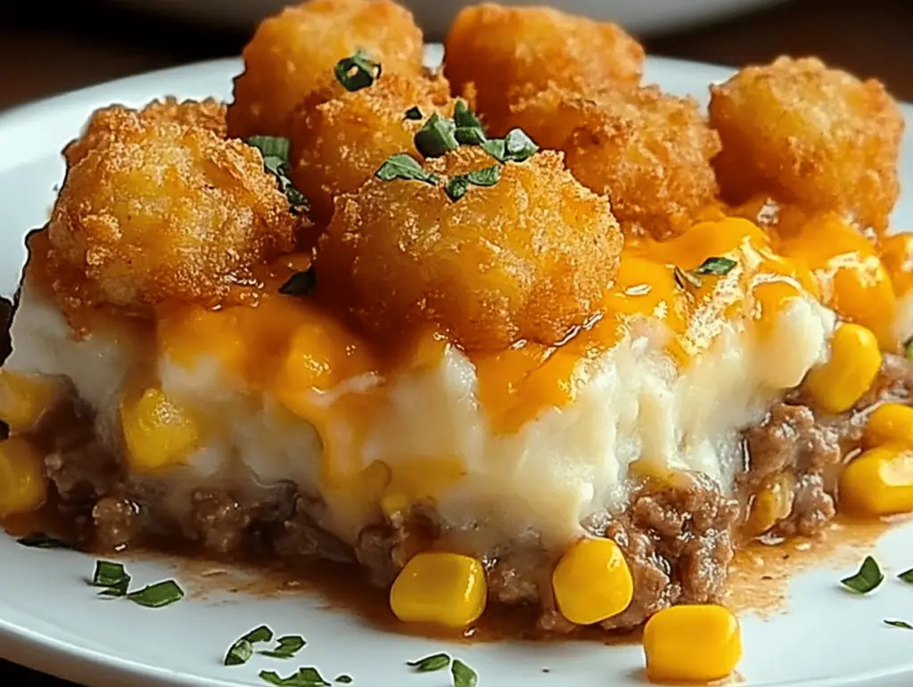 Shepherd’s Pie Tater Tot Casserole