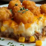 Shepherd’s Pie Tater Tot Casserole