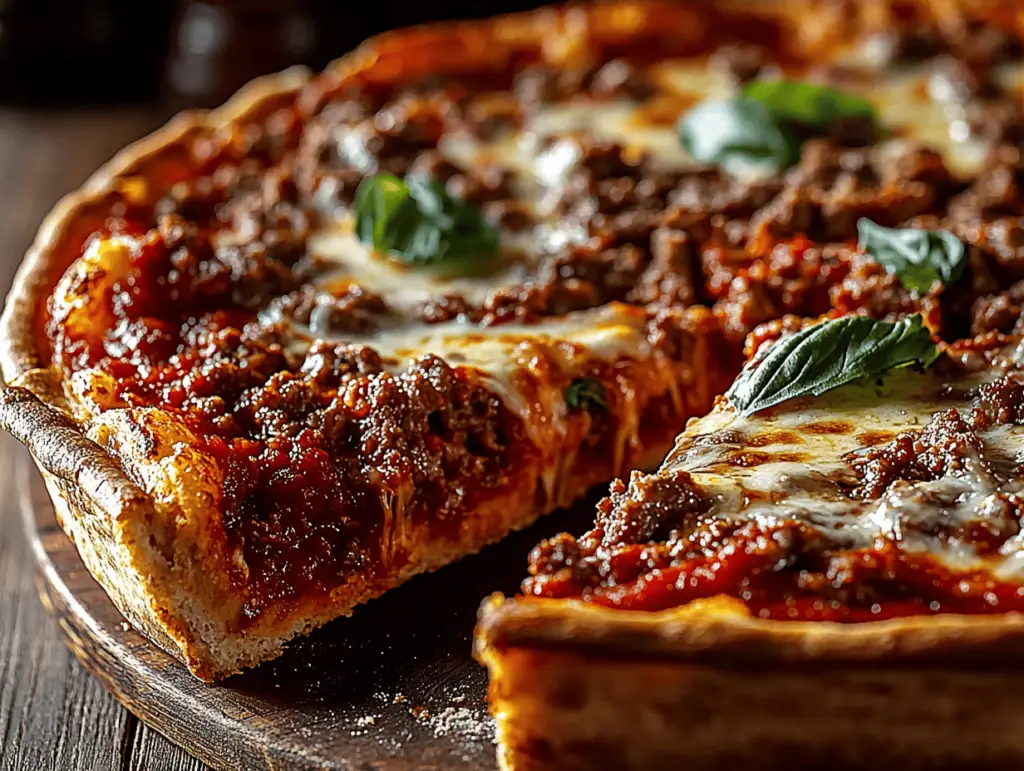 Deep-Dish Pizza Pie