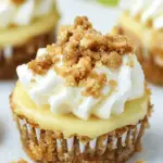 Apple Crisp Mini Cheesecakes