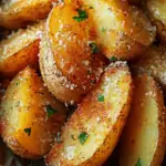 Baked Garlic Parmesan Potato Wedges