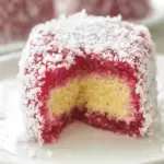 Raspberry Lamingtons