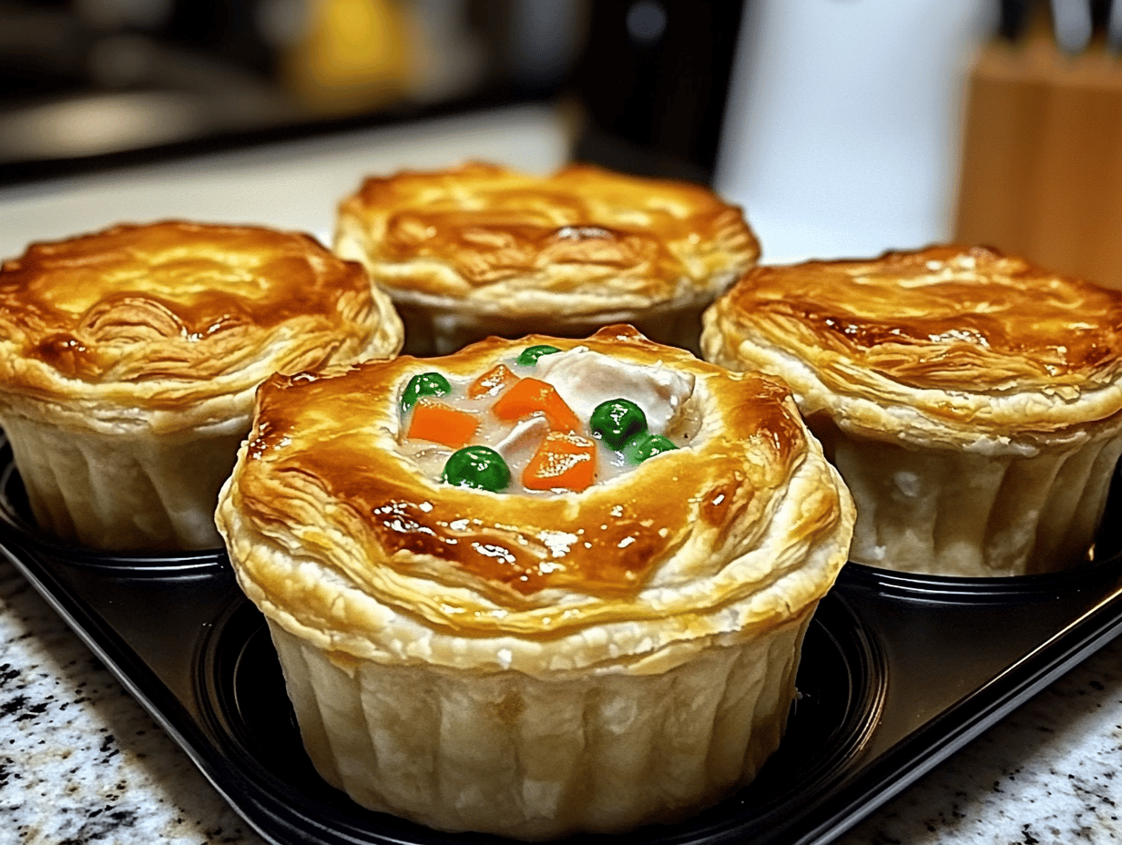 Mini Chicken Pot Pies