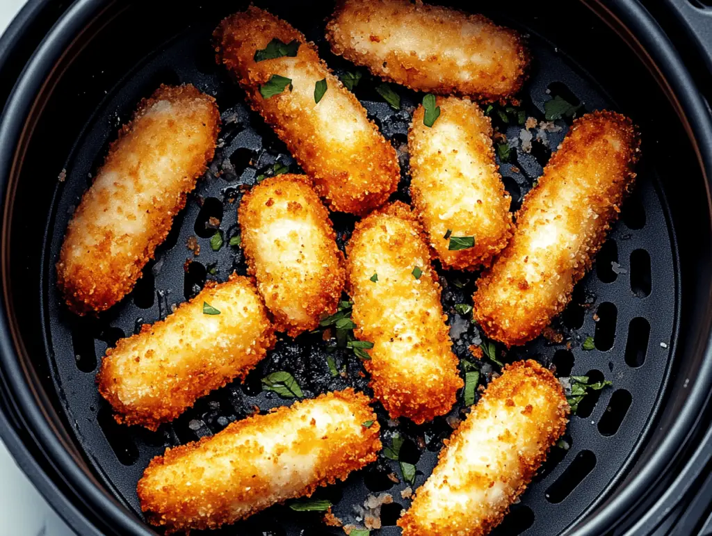 Air Fryer Mozzarella Sticks