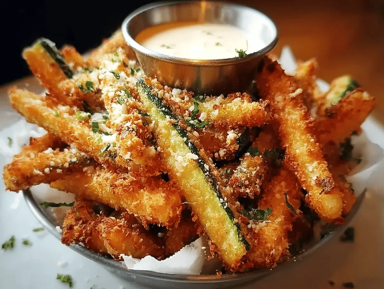 Crispy Parmesan Zucchini Fries: A Healthy Twist on Classic Fries