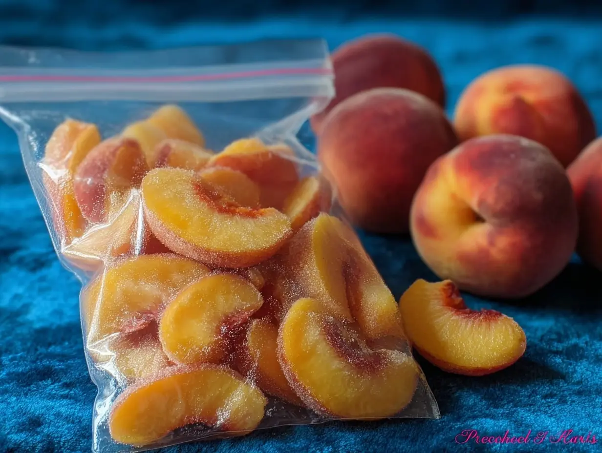 Learn the best way to freeze peaches effortlessly and enjoy their summer taste all year round!