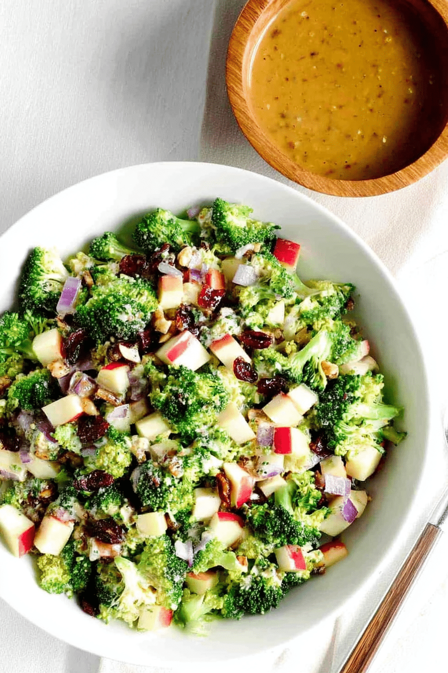 Quick and Easy Broccoli Apple Salad for Perfect Summer Gatherings