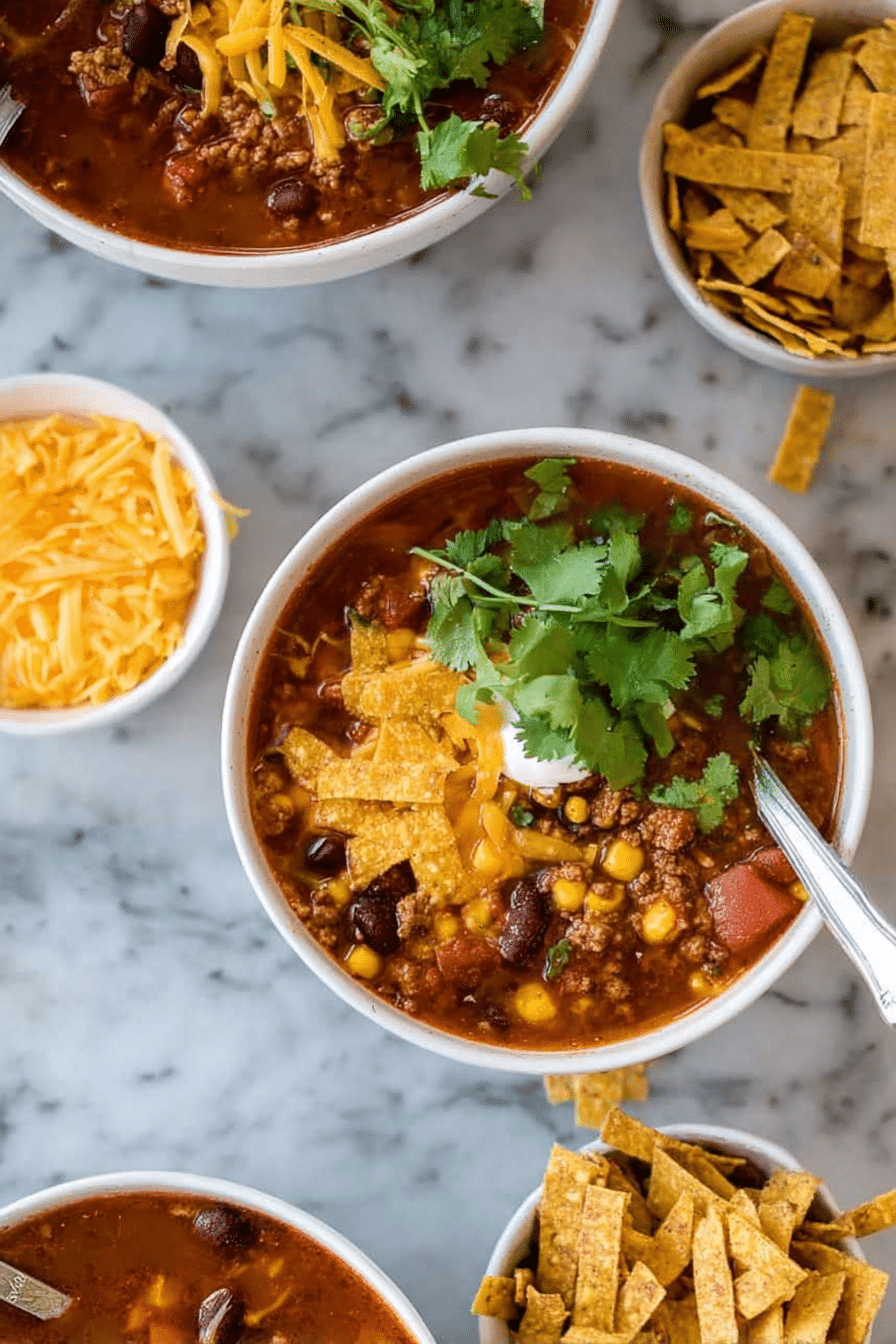 Delicious Ground Turkey Taco Soup: Quick, Easy, and Family-Friendly