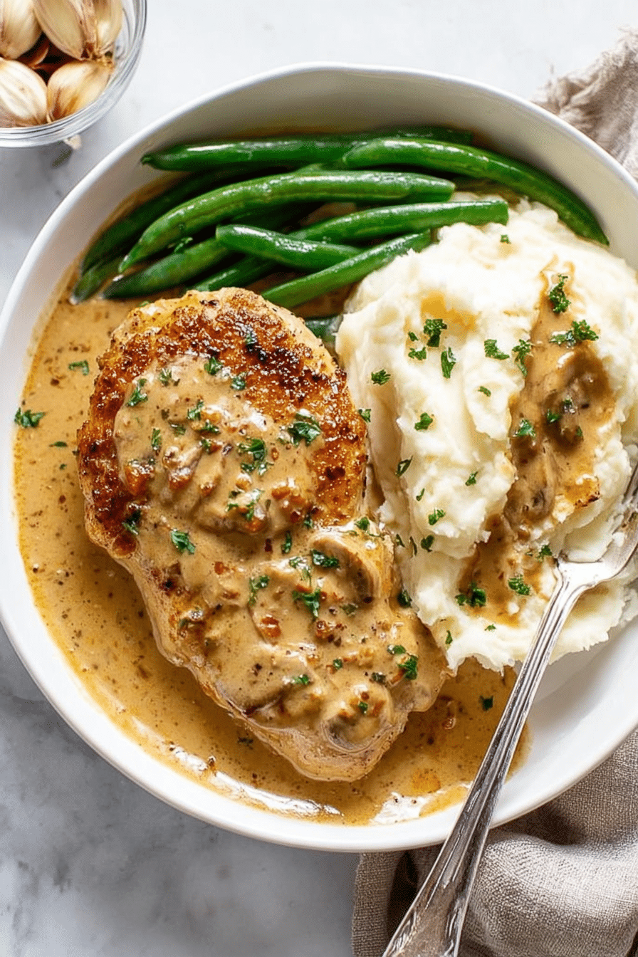 Easy Creamy Garlic Chicken: A One-Pan Comfort Dish for Busy Nights