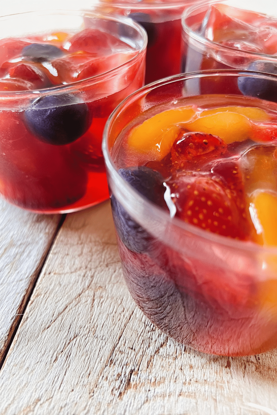 The Agar Agar Fruit Jelly I Serve at Summer Parties