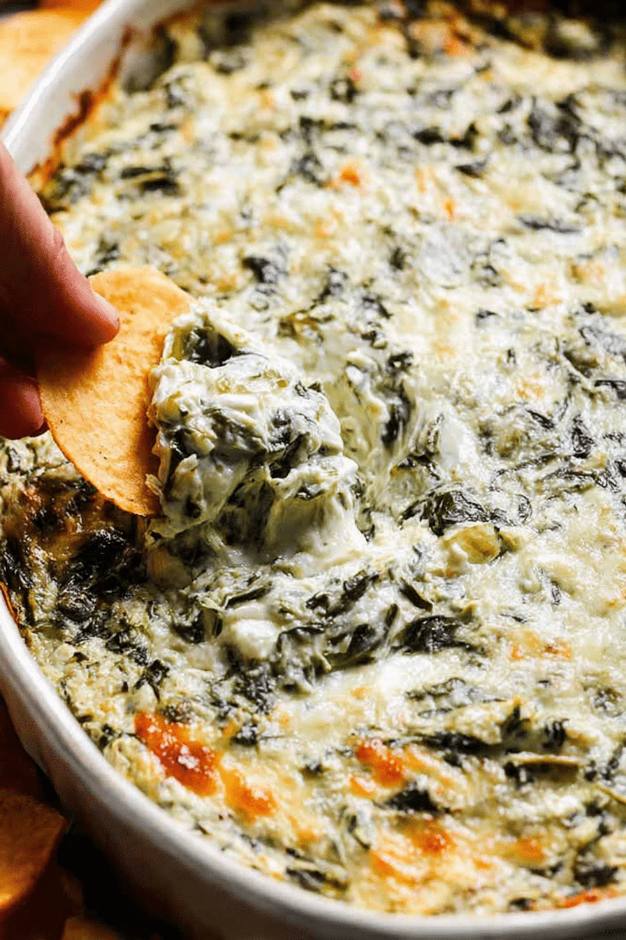 The Spinach Artichoke Dip My Guests Always Ask Me to Bring