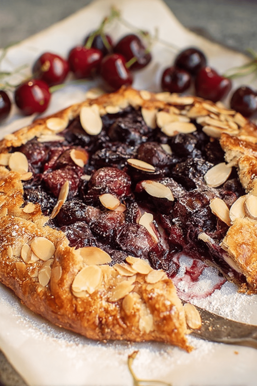 The Galette I Bring to Every Summer Party — Cherry & Almond Galette