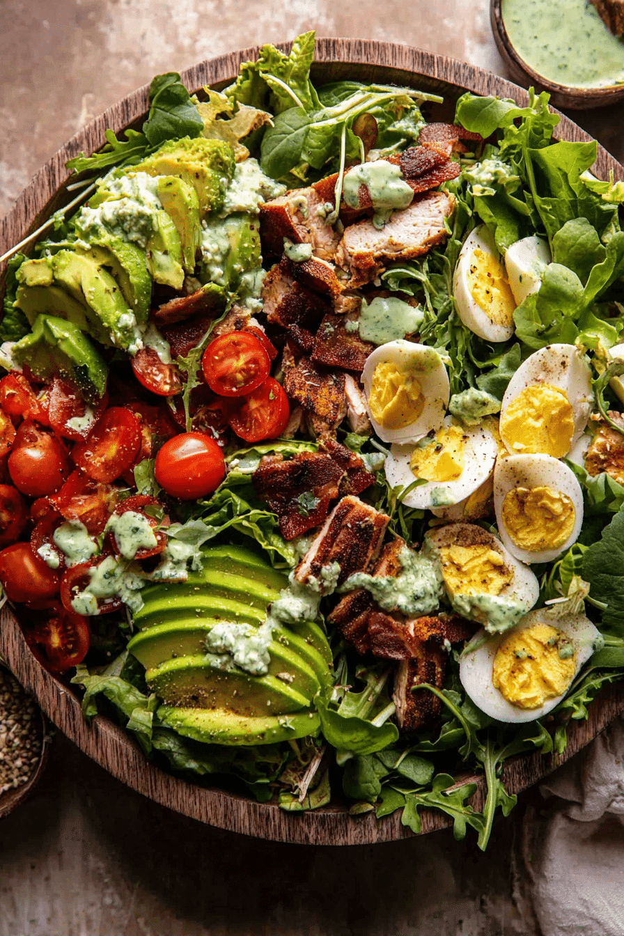 The 30-Minute Chicken Cobb Salad with Avocado Ranch I Make All Week