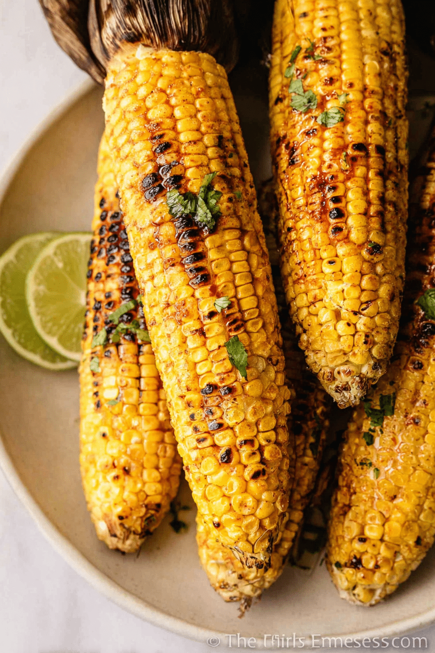 The Chili Lime Grilled Corn on the Cob I Make Every Summer