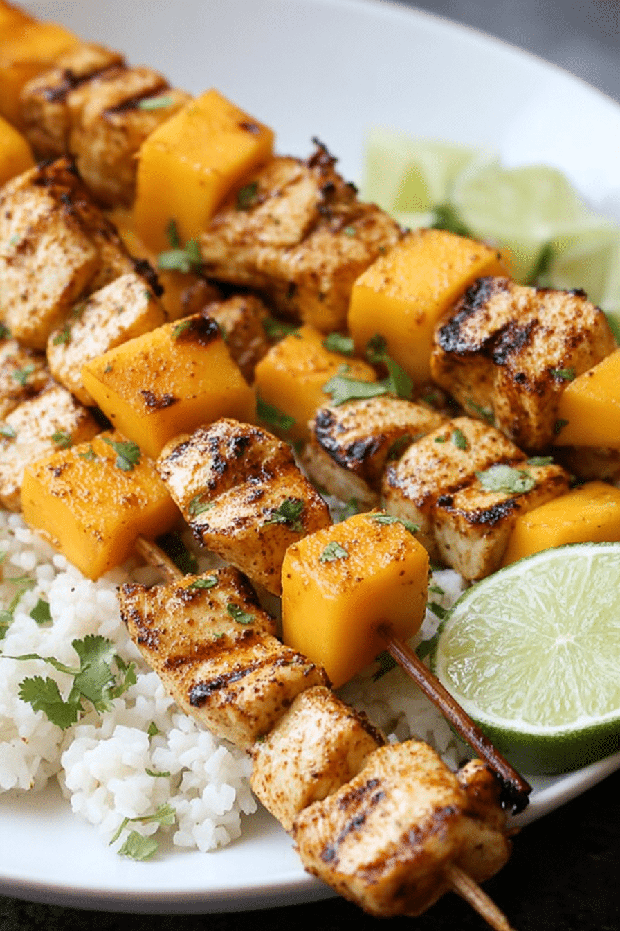 The Chili-Lime Mango Chicken Skewers I Make for Summer Parties