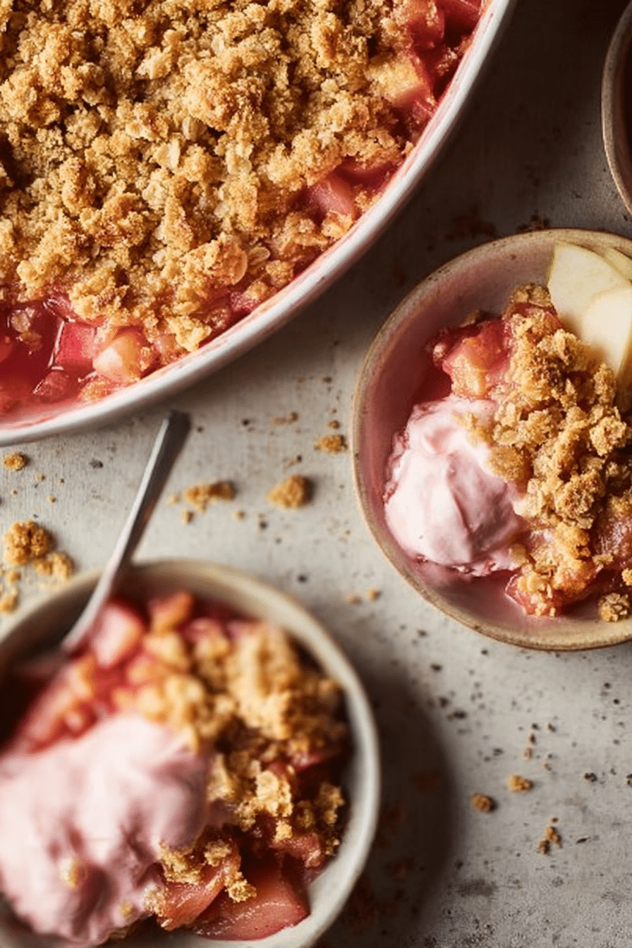 The Classic Rhubarb Crisp I Make Every Spring