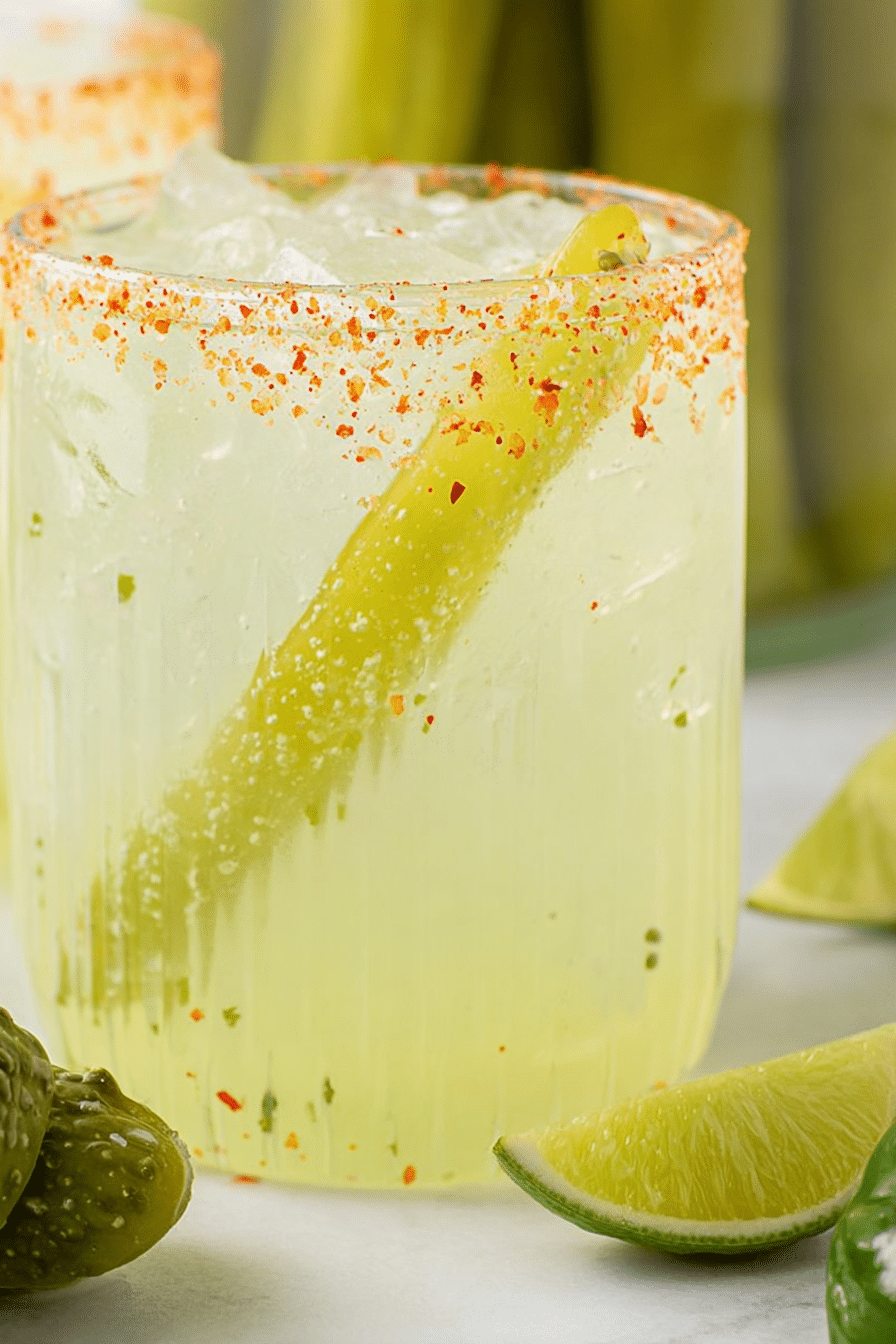 The Briny Margarita I Make for Summer BBQs: Dill Pickle Margarita