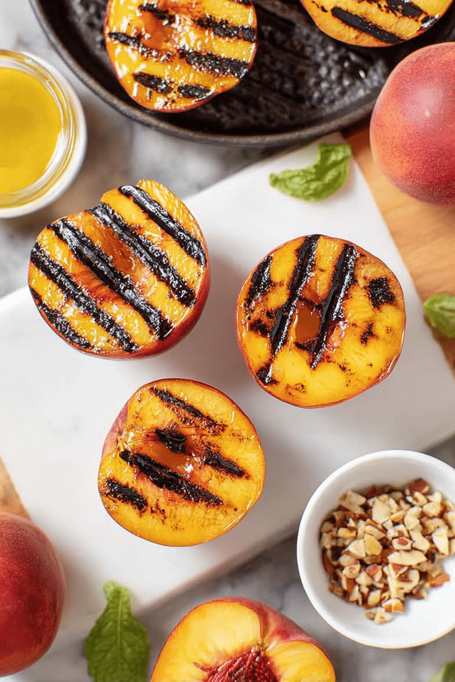 The Grilled Peaches My Guests Keep Asking For