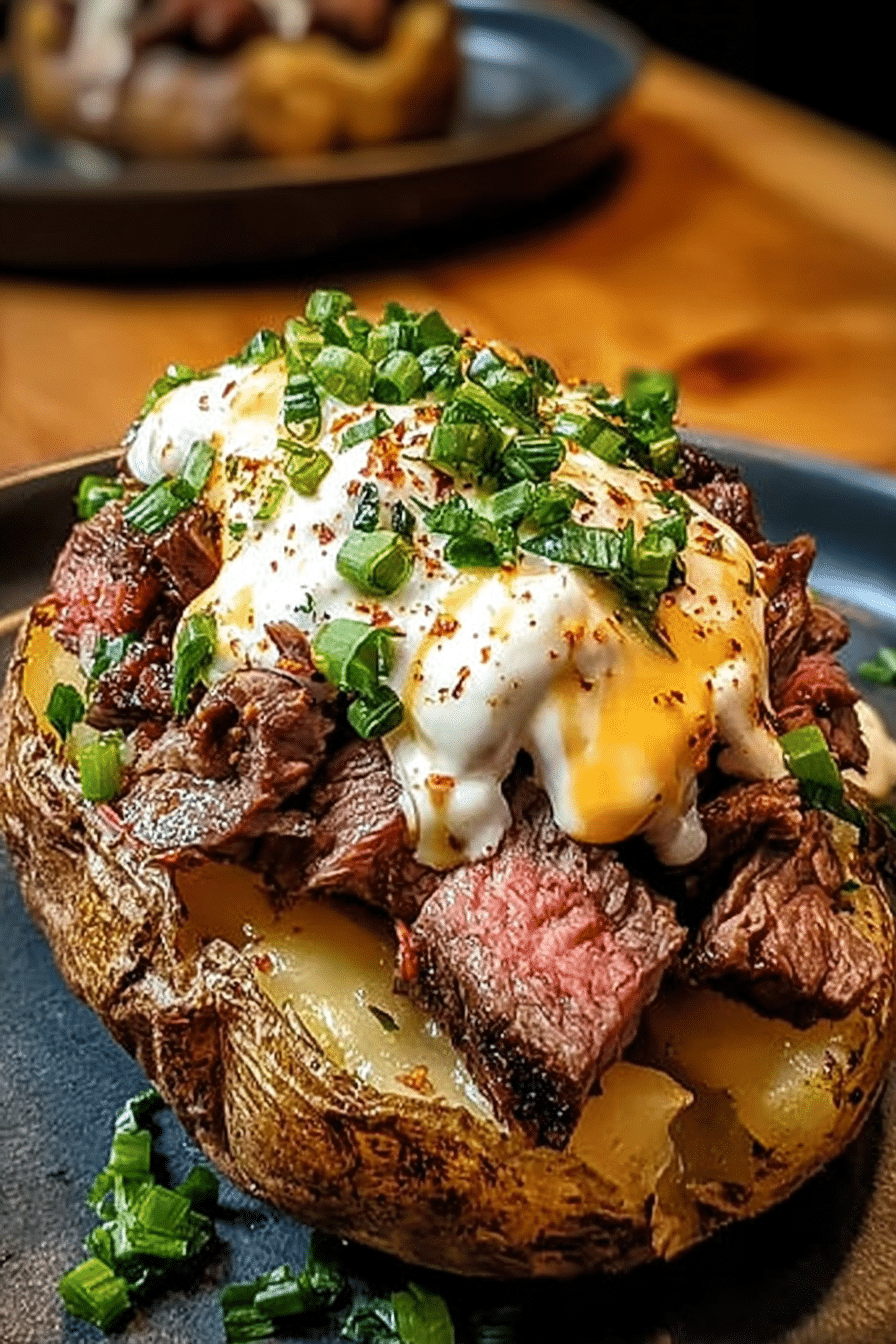 The Loaded Steak Potatoes My Guests Always Ask For