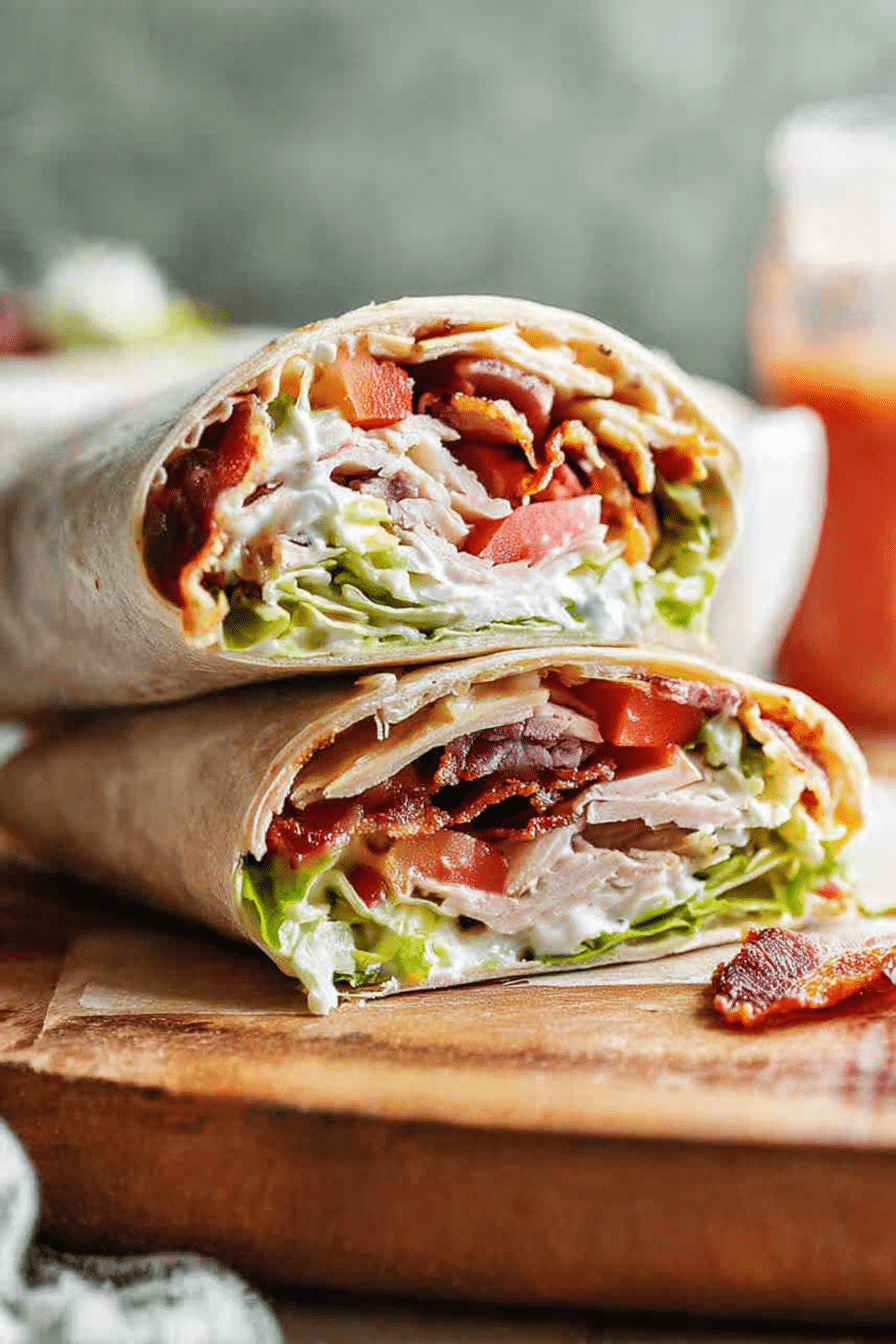 My Go-To Turkey Club Wrap — Nutritious, Ready in 15 Minutes