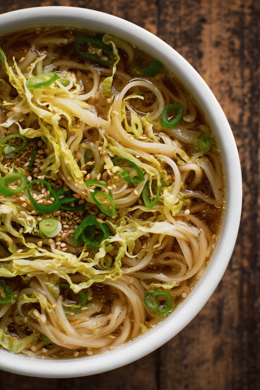 The Cabbage Ginger Noodles I Make Almost Every Week
