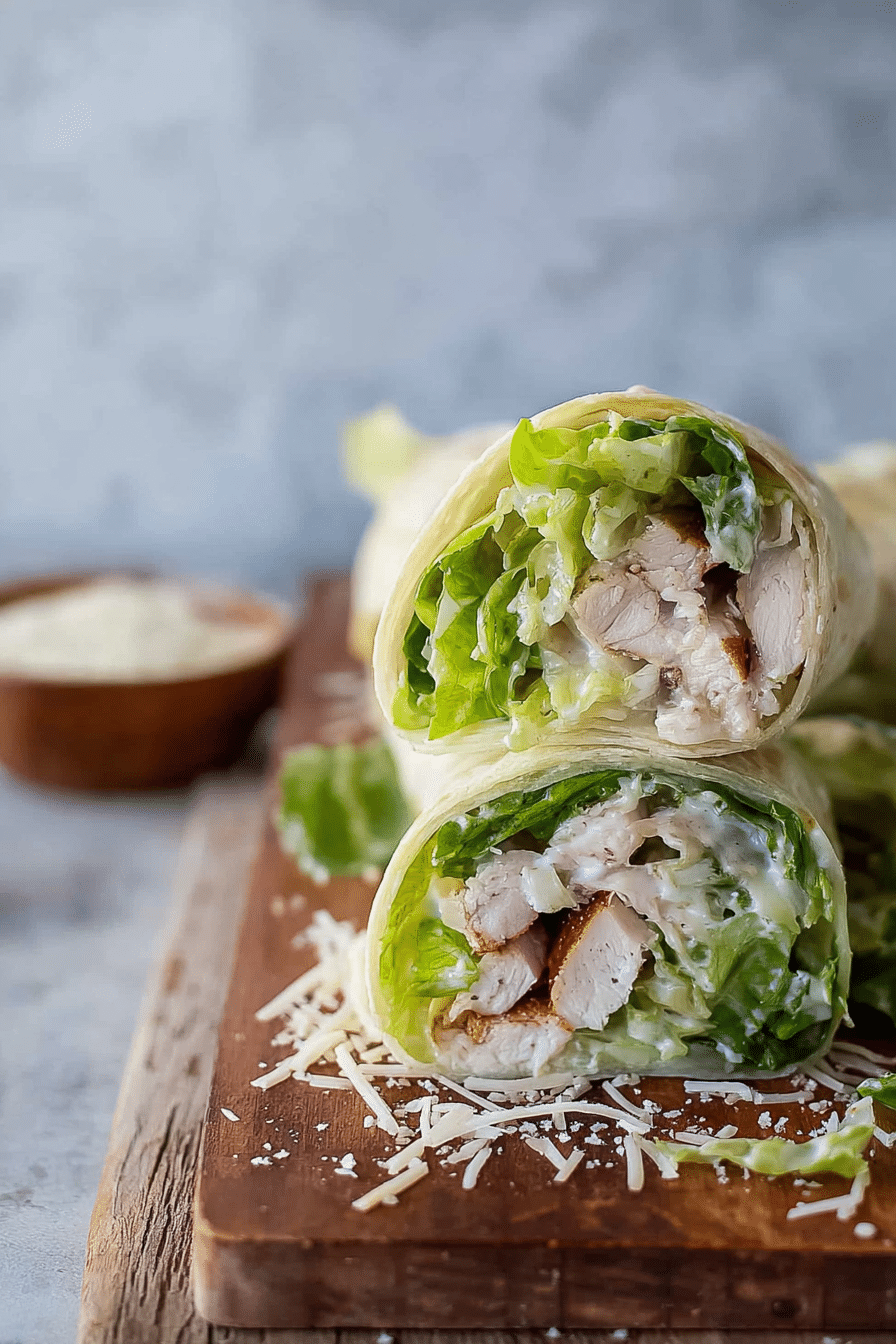The Chicken Caesar Wrap I Make for Fast Weeknight Meals